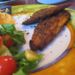 Filets de poisson panés au gingembre et sésame - Cinq Fourchettes