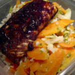 Un lunch pour oublier (ou saumon à l'érable et au gingembre) - Cinq Fourchettes