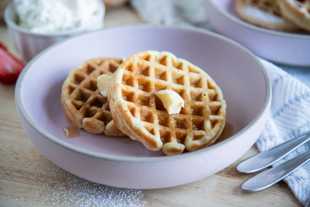 gaufre gaufres cinq fourchettes déjeuner recette recipe