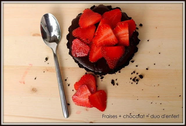 Fraises + Chocolat + Oréo : une recette qui mène au paradis / Cinq Fourchettes