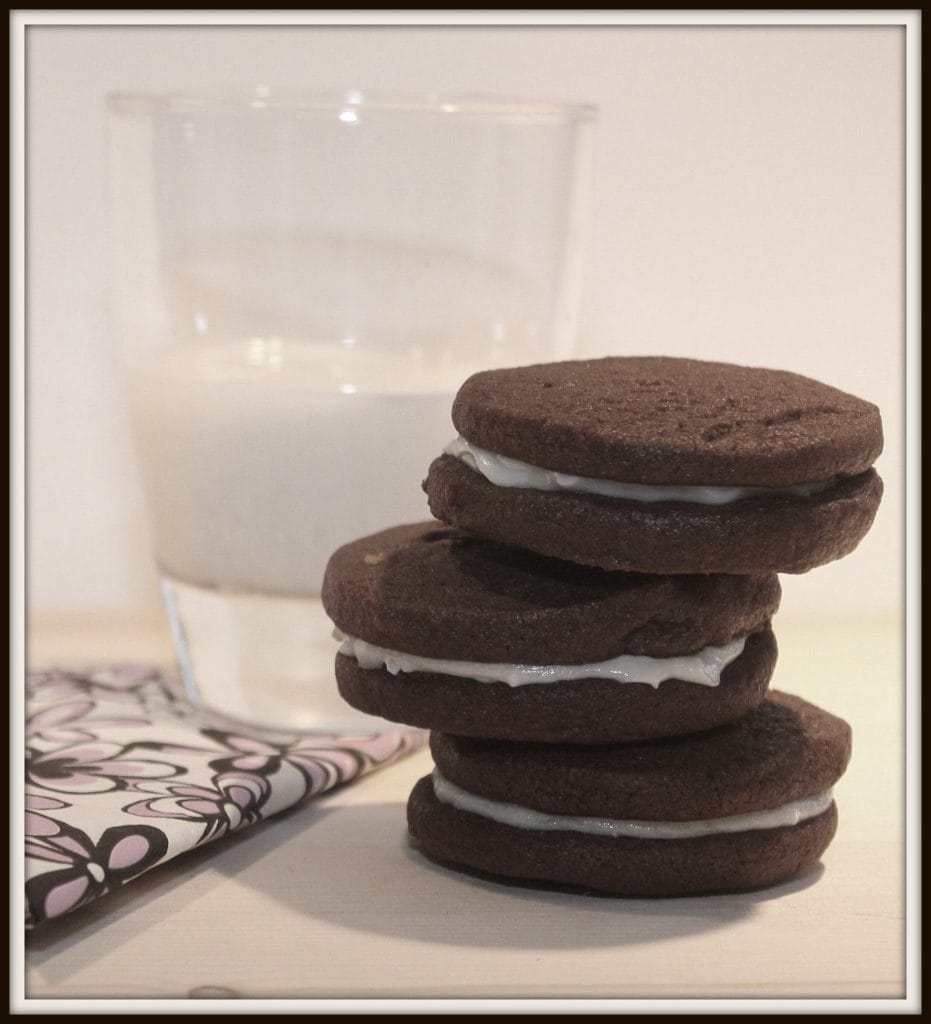 Biscuits Oreo maison