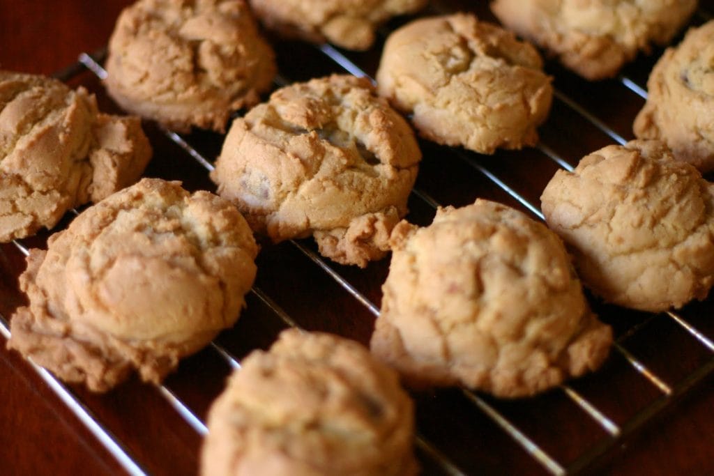biscuits aux pépites de beurre d'arachide