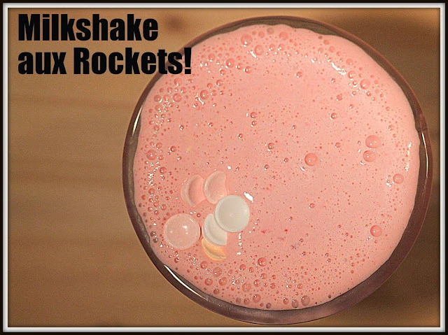11 façons de passer ses surplus de bonbons d'Halloween - Milkshake aux rockets