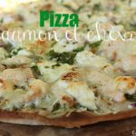 Pizza au saumon et chèvre! Miam! - Cinq Fourchettes