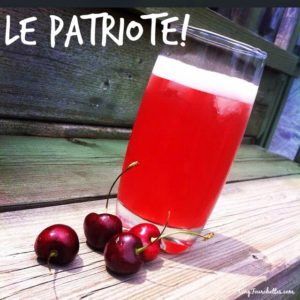 Le Patriote, un cocktail qui goûte le ciel - Cinq Fourchettes