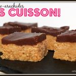 Carrés choco-arachides sans cuisson - Cinq Fourchettes