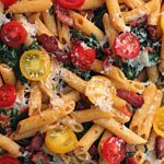 Pâtes BLT pour les repas pressés - Cinq Fourchettes