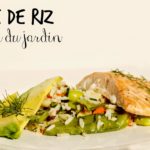 Salade de riz au saumon à l’aneth du jardin Cinq Fourchettes