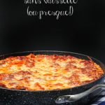 Lasagne sans vaisselle (ou presque!) - Cinq Fourchettes