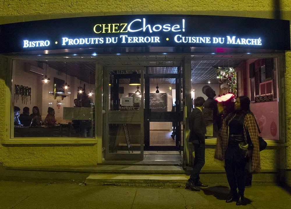 Visite au restaurant Chez Chose! - Cinq Fourchettes 