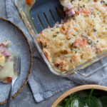 gratin jambon pomme de terre carotte recette fromage Cinq Fourchettes