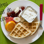 gaufres au lait de coco Cinq Fourchettes