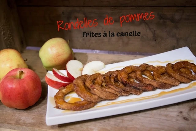 Rondelles de pommes frites à la cannelle / Cinq Fourchettes