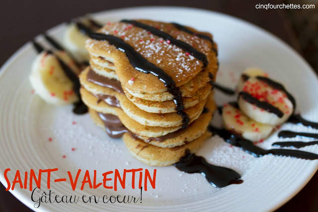 Saint-Valentin : un gâteau en coeur pour vos petits coeurs! Cinq Fourchettes