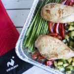 Papillote de poulet aux légumes et riz sur BBQ sans vaisselle (ou presque!) / Cinq Fourchettes