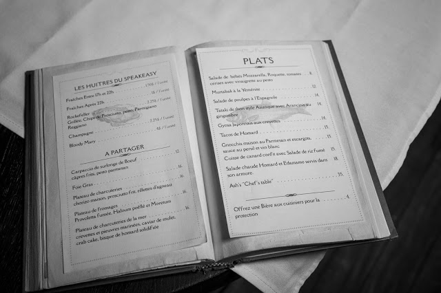 Restaurant Speakeasy / review de Cinq Fourchettes