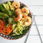 Poke Bowl aux crevettes facile/Cinq Fourchettes