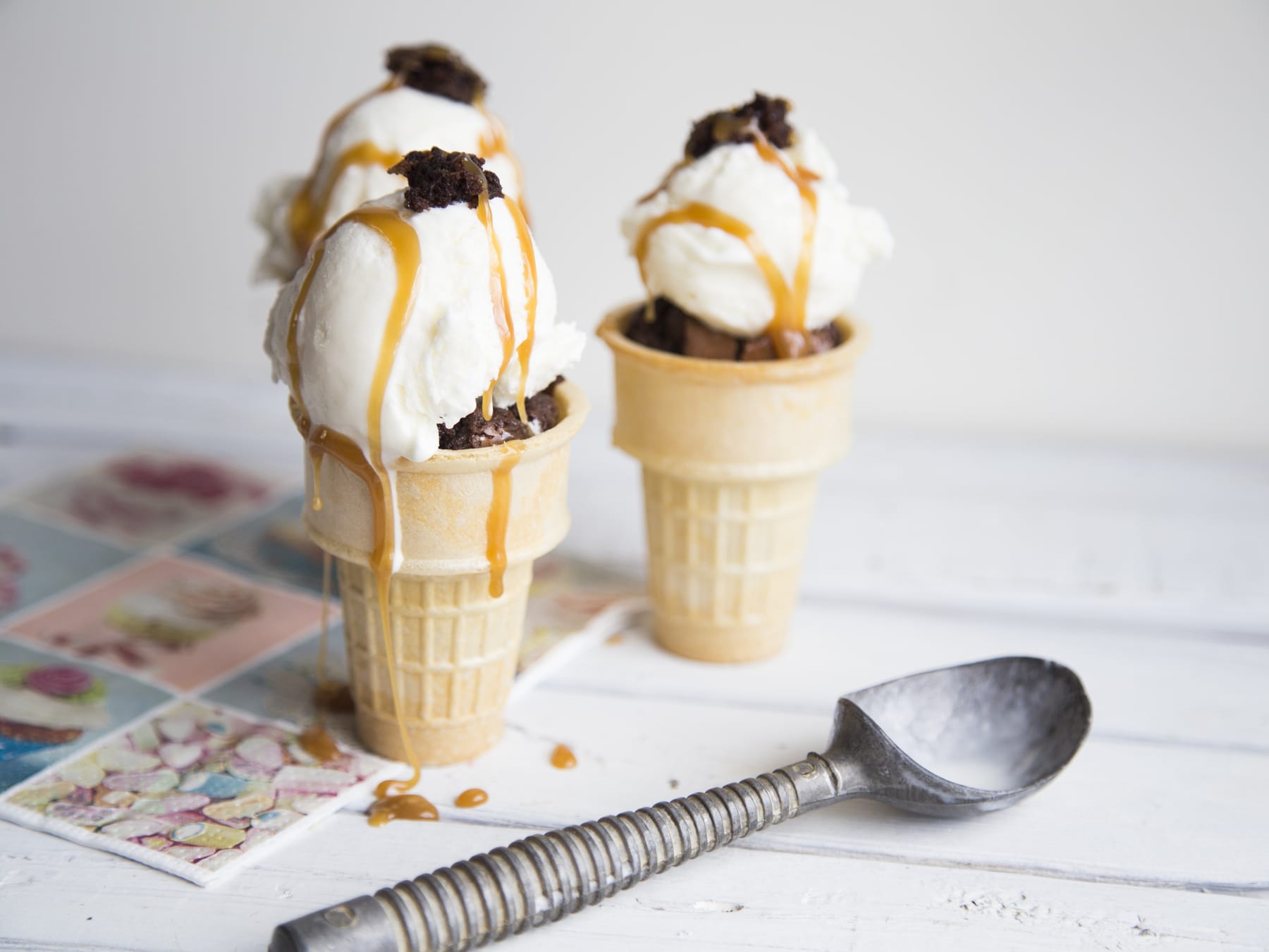 WOW ! Un au brownie et au caramel ! Le rêve ! Cinq Fourchettes