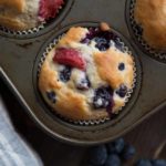 Muffins aux petits fruits pour passer ses restes de congélo ! Cinq Fourchettes