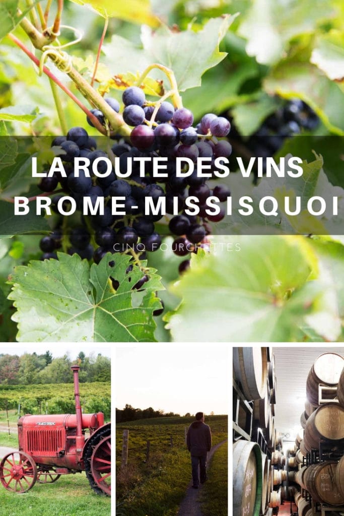À la découverte de la route des vins Brome-Missisquoi ! Cinq Fourchettes
