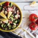 Salade grecque maison FACILE Cinq Fourchettes