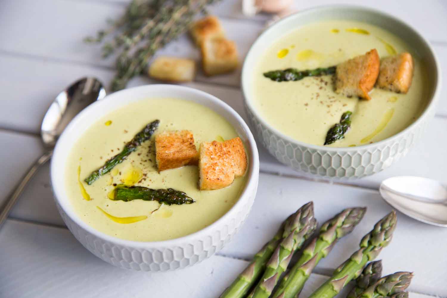 Recette de purée d'asperges