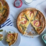 Quiche aux asperges Cinq Fourchettes