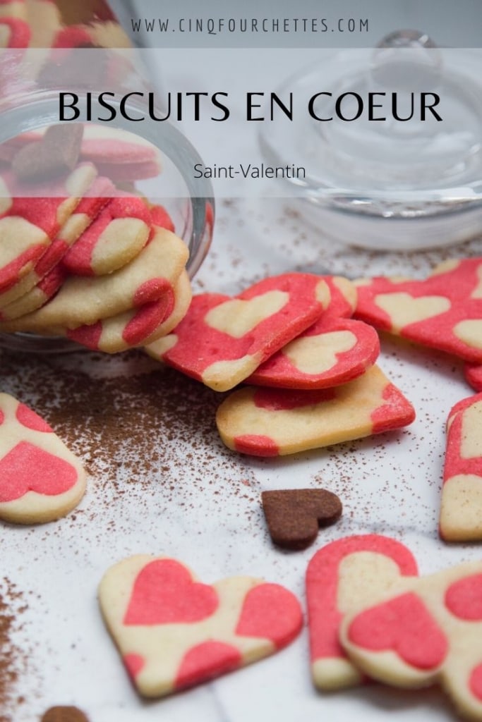 Chocolat Coeur biscuits-par Fran Dolls House Food 
