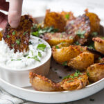 pommes de terre grillées parmesan recette fromage Cinq Fourchettes