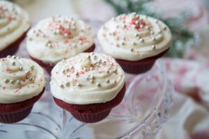 red velvet cupcake Cinq Fourchettes recette