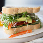 sandwich santé houmous feta Cinq Fourchettes