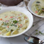 soupe jambon pomme de terre patate carotte brocoli recette Cinq Fourchettes