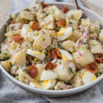 salade de patates bacon cinq fourchettes recette