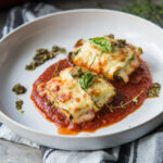 baluchons de courgettes farcies ricotta stuffed zucchinis Cinq Fourchettes recette recipe