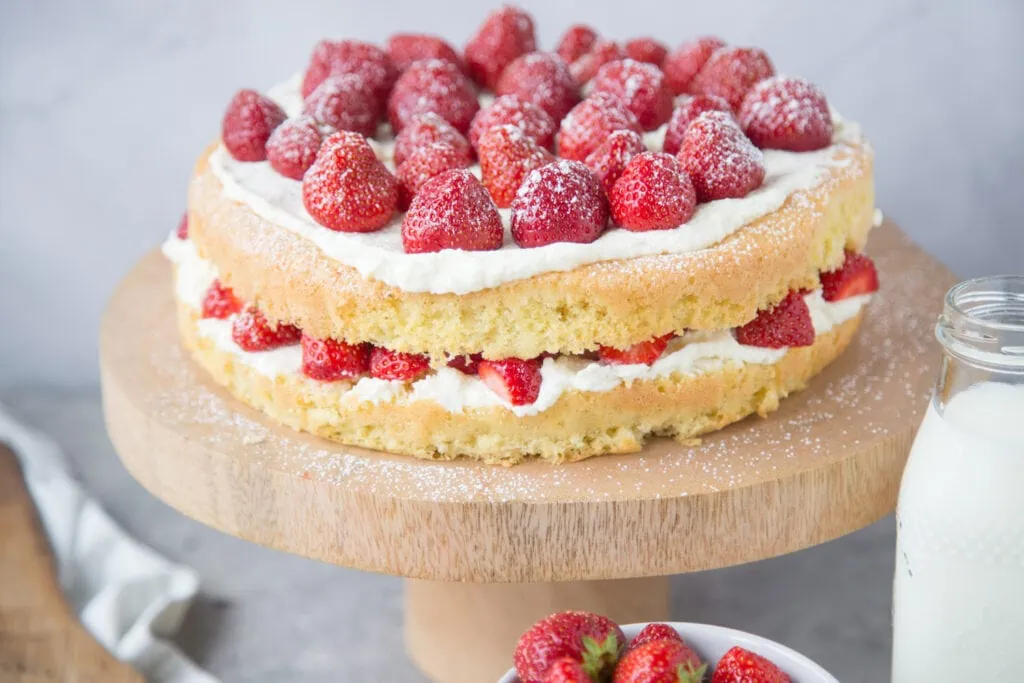 shortcake fraises strawberry recette recipe Cinq Fourchettes