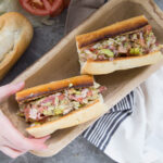 chopped italian sandwich sous-marin trends Cinq Fourchettes recette recipe