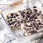 Fudge aux biscuits Oreo cookie recette recipe Cinq Fourchettes