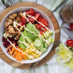 bol au poulet au air fryer couscous chicken bowl Cinq Fourchettes recette recipe