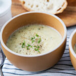 crème de céleri celery cream soupe soup recette recipe Cinq Fourchettes