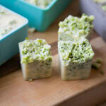 fleurs d'ail conservation congélation cube cinq fourchettes recette