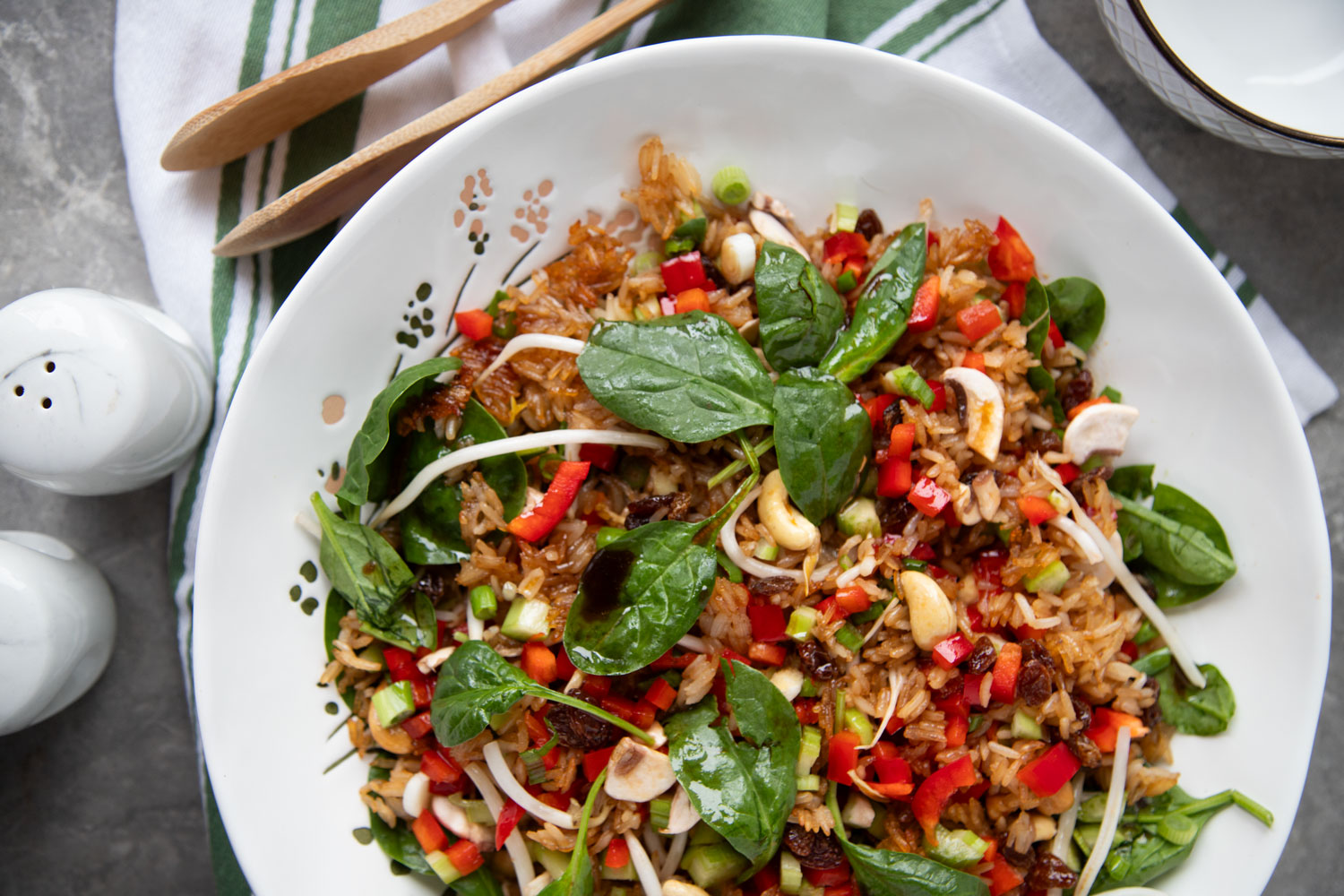 salade d'amour recette buffet recette riz croquant cinq fourchettes
