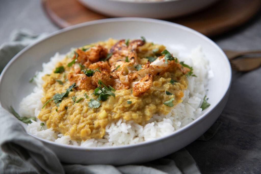 dahl recette lentille économique facile cinq fourchettes