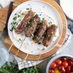 keftas boeuf recette brochette facile labneh citron Cinq Fourchettes