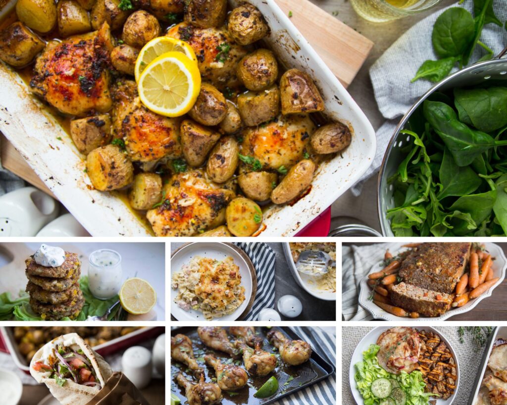 menu de la semaine recettes idées économies cinq fourchettes