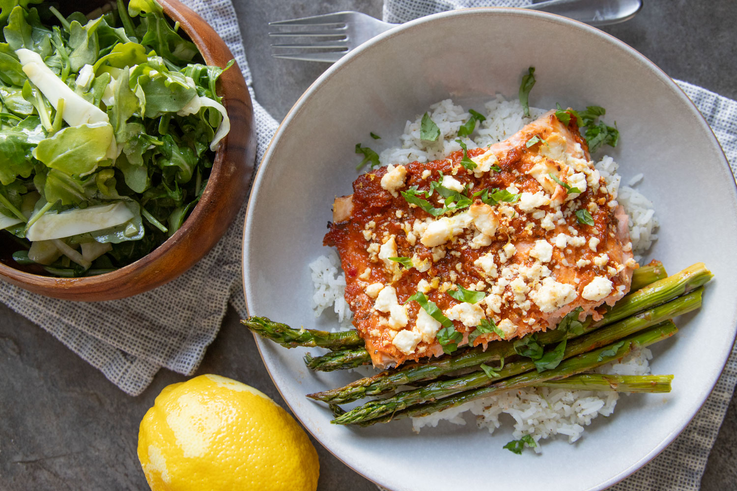 truite poisson feta 30 minutes et moins, recette Cinq Fourchettes
