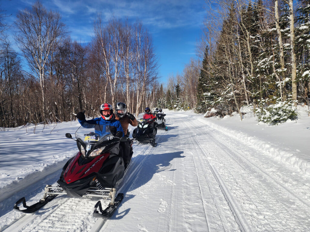 motoneige Nouveau-Brunswick Cinq Fourchettes