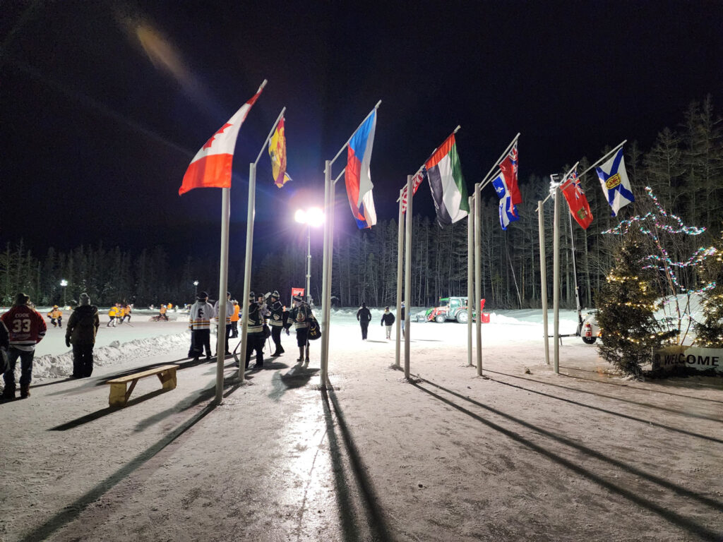 World Pond Hockey Championship Nouveau-Brunswick Cinq Fourchettes