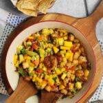 salade crevette mangue jalapenos avocat cinq fourchettes recette facile été