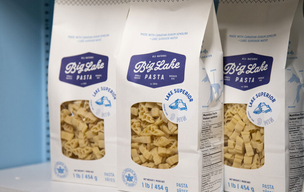 Big Lake pasta Thunder Bay quoi faire quoi manger Cinq Fourchettes Nancy Bordeleau