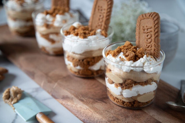 verrine gateau au fromage sans cuisson biscoff cinq fourchettes